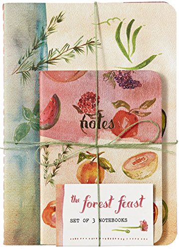The Forest Feast Notebooks (Set of 3), by Erin Gleeson