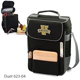 Outdoor Living : Vanderbilt Commodores NCAA 'Duet' Wine and Cheese Tote (Black/Grey)