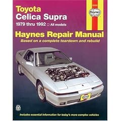Toyota Celica Supra (1979-1992) Automotive Repair Manual (Haynes Automotive Repair Manuals)