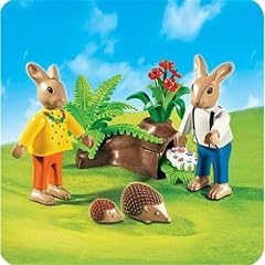PLAYMOBIL 4454 - 2 Osterhschen mit Eierversteck