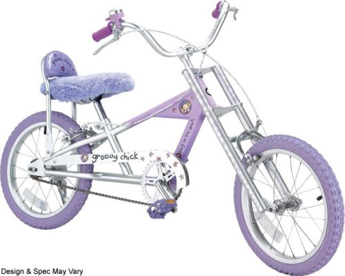 Childrens Toyshop  Toys : MV Sports - Groovy Chick 16 Inch Bike
