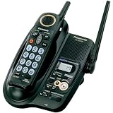 Panasonic KX-TG2322B 2.4 GHz FHSS GigaRange Big Button Digital Cordless Answering System