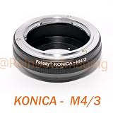 RainbowImaging Konica AR Lens Lens to Micro 4/3 Four Thirds System Camera Mount Adapter, Olympus PEN E-P1 E-P2, Panasonic Lumix DMC-GF1, GH1, G1, G2, G10, (RainbowImaging Adapter)