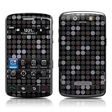 Grey Polka Dots Design Skin Decal Sticker for the Blackberry Storm 9530 Cell Phone