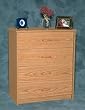 4 Drawer Dresser In Stafford Oak Finish By Ameriwood Furniture