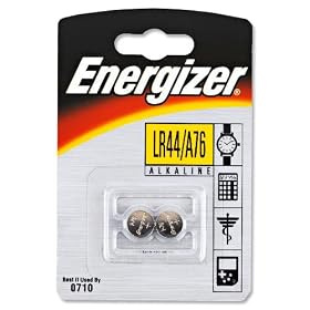 2 Energizer LR44 / A76 Battery 1.5 volt