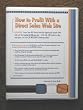 How to Profit With a Direct Sales Web Site