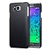 Samsung Galaxy Alpha Case, Terrapin [Extra Slim Fit] Hybrid Rubberized [Black] Protective Hard Case for Samsung Galaxy Alpha - Black