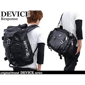 【クリックで詳細表示】(デバイス)DEVICE Response 3way SD リュック BK/ブラック【トラベル】(HNR-96098BK)