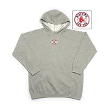 Boston Red Sox MLB "JV" Youth Pullover Hooded Sweatshirt For Kids (Heather)