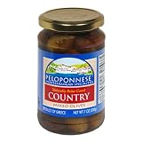 Peloponnese Country Olive Mix, 7-Ounce (Net Weight) Glass Jars (Pack of 6)