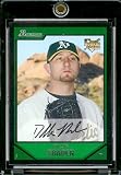 2007 Bowman Draft # BDP35 Dallas Braden (RC) - Oakland Athletics - Rookie Baseball Card in a Protective Display Case