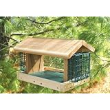 Songbird Essentials Large Plantation with 2 Suet Baskets 10 x 11 x 16 inches