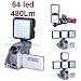 Continuous Video LED Light for Canon, Sony, Panasonic, Jvc, Samsung, Sanyo Dv Camcorder