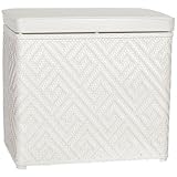 Cushion Top Long Style Hamper - White (White) (19.5