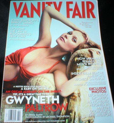 Vanity Fair Magazine February 2004 Gwyneth Paltrow (Single Back Issue)
