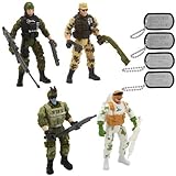 UPC 803516078798 product image for True Heroes Sentinel One Action Figure 4 Pack - Steel, Shadow, Extreme and Patch | upcitemdb.com