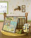B is for Block 4 Piece Baby Crib Bedding Set by Just Born