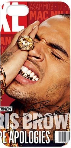 Chris Brown iPhone 5 Case iPhone 5s Cover Chris Brown Personalized Hard Cases iPhone Cover