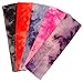Kenz Laurenz 6 Cotton Stretch Headbands - Elastic Stretch Yoga Fashion Headband for Women Girls Softball Volleyball Basketball Dance Cheer Pack Sports Teams Head Band Set