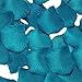 Monkeybrother 1000pcs Silk Rose Flower Petals for Wedding Table Confetti Bridal Party Flower Girl Decoration(Light Blue Silk)