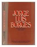 Selected poems 1923-1967 [of] Jorge Luis Borges