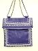 Imoshion Kyle Handbag Blue Studded Evening Bag Rocker Bag