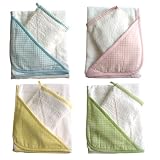 Tadpoles Basics Gingham Towel and Bath Mitt