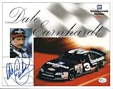 Dale Earnhardt Sr. Autographed/Hand Signed 8x10 Photo ~ Car and Driver