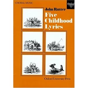 Buy Five Childhood Lyrics: Vocal score by John Rutter
