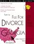 How to File for Divorce in Georgia, 4th ed