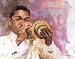Wynton Marsalis Portrait Jazz Music Art Poster Print - 20