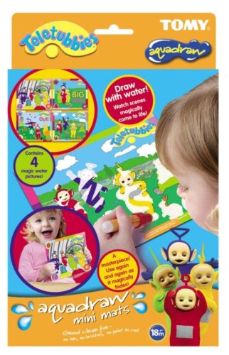 Childrens Toyshop  Toys : Tomy Aqua Draw Mini Mats - Teletubbies