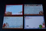 Legacy Holiday Country Mixed Set of Recipe cards
