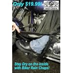Biker Rain Chaps