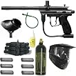 09 Spyder Victor Paintball Gun Marker MEGA Set - Black