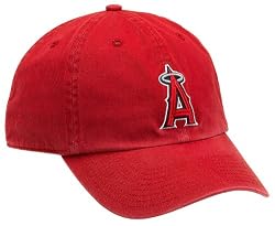 L.A. Angels Clean Up Adjustable Cap Red