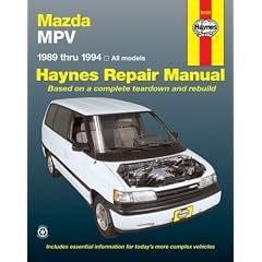 Mazda MPV Van, '89'94 (Haynes Repair Manual)