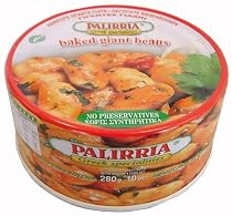 Palirria Baked Giant Beans (Gigantes) 10 Oz Easy-open Can