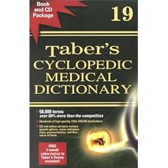 Tabers Dictionary 19e CD & Bk SW