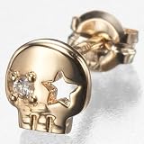 ラブ＆ヘイト（love ＆ hate） ピアス（スカル×スターピアス） メンズ レディスの画像