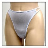Venus 2 Pack LITE BLUE SHEER THONG PANTY #3825 sz M