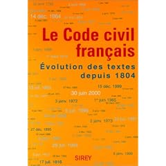 Commentaire du code civil