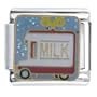 Milk Truck Italian Charms