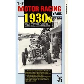 The Motor Racing Years 1930's [VHS]