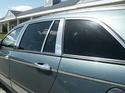 AutoZ Chrome Trim Stainless 14 Piece Window Package 2004-2008 CHRYSLER PACIFICA