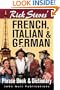 Rick Steves' French, Italian & German Phrase Book & Dictionary