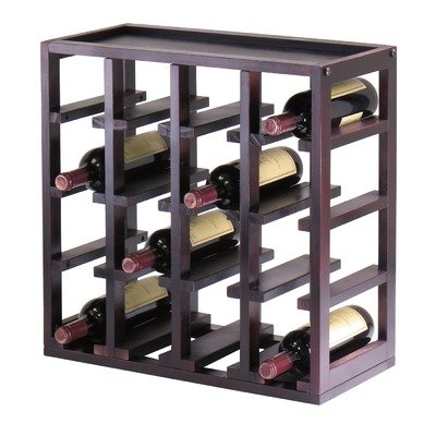 Kingston Stackable Slot Cube, 16-Bottle Wine Cube