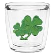 Shamrock 12 oz Double-Old-Fashioned Insulated Beverage Tumbler, Clear