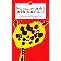 Nouveaux tr�sors de la po�sie pour enfants : Anthologie